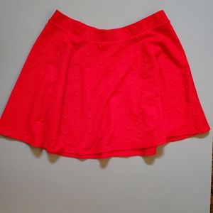 Lauren Conrad disney red skirt size xl